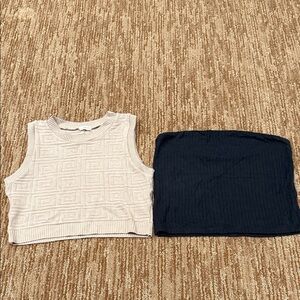 Set of Summer Crop Tops